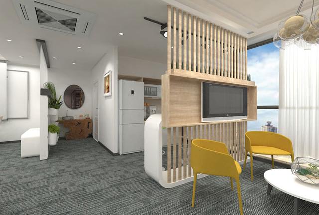 270平方小型办公室装修案例效果图 优质舒适办公环境