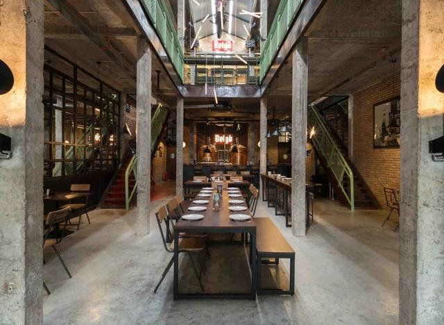 商业空间：越南西贡主题餐厅工业风格设计