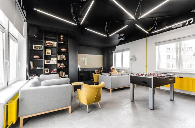 高端办公室装修设计经典案例：波兰Droids科技公司办公室设计